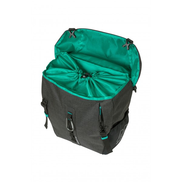 Basil Discovery 365D Single Pannier Black/9L
