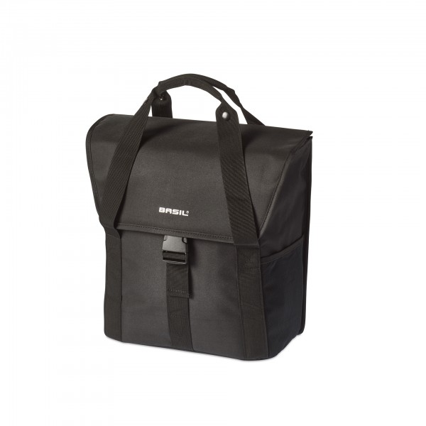Basil Go Single Pannier Black/16L