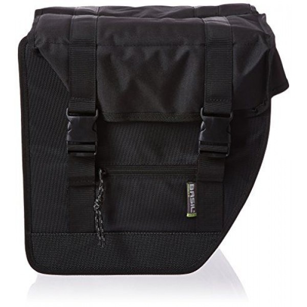 Basil Tour Waterproof XL Double Pannier Black/35L