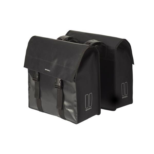 Basil Urban Load Double Pannier MIK Black/53L