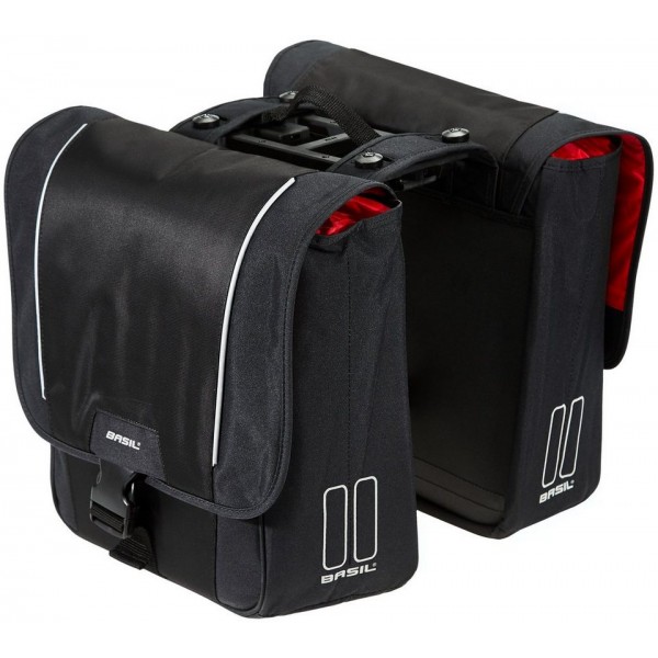 Basil Sport Design Double Pannier MIK Grey/32L
