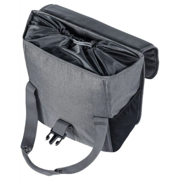 Basil Go Single Bag 16L Grey