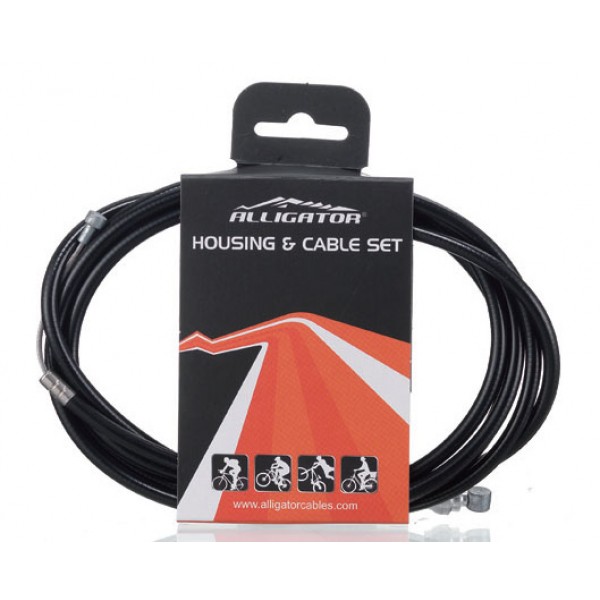 Alligator Brake Housing & Cable Set Front