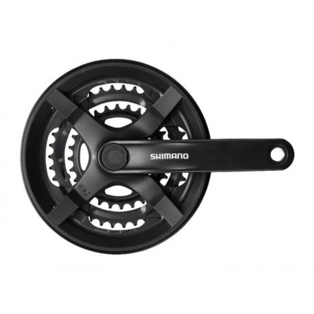 Shimano Tourney TY-301 Chainset + Guard 42t
