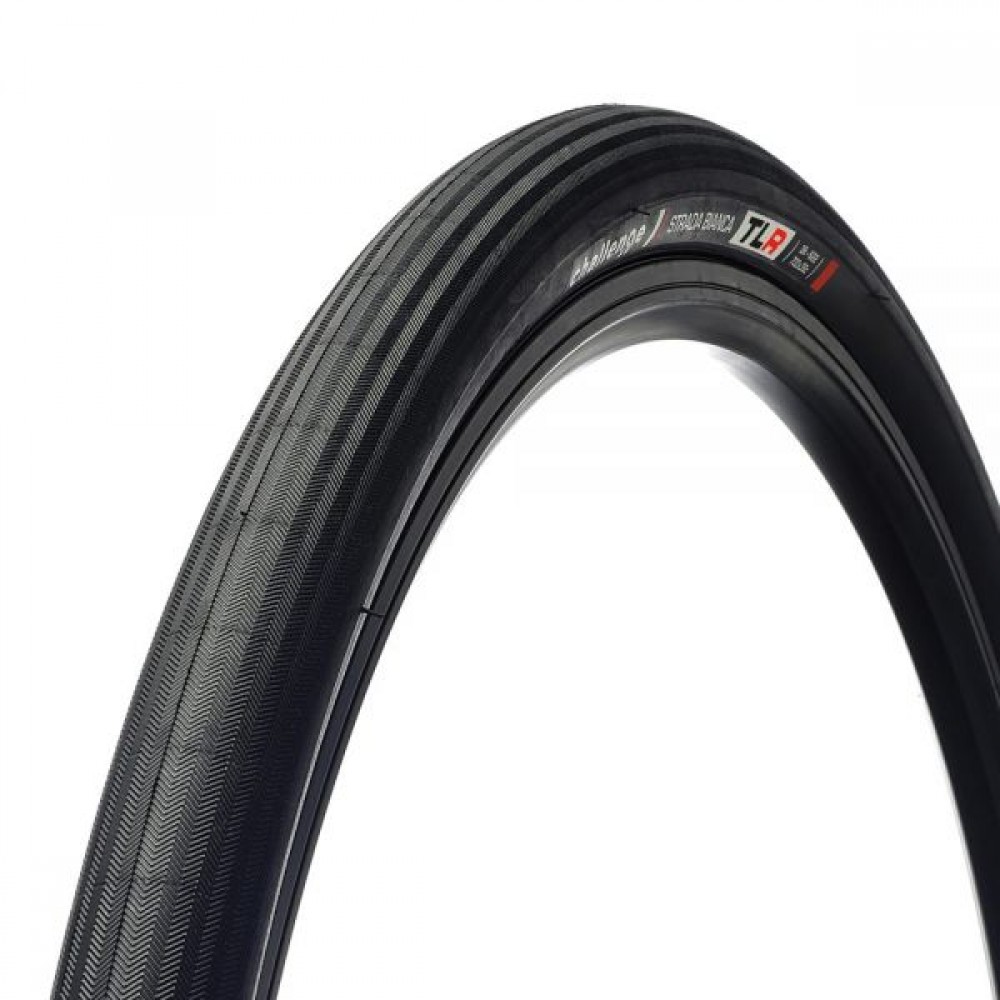 Challenge Strada Bianca V-TLR Black 700x36mm