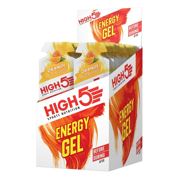 High 5 Energy Gel - Orange / 20 x 40g Gels