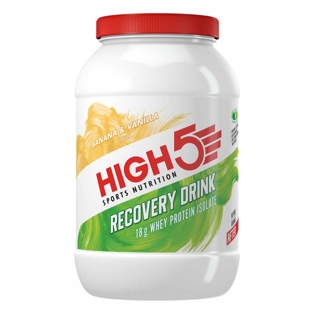 High 5 Recovery Drink - Banana & Vanilla Milkshake / 1.6kg