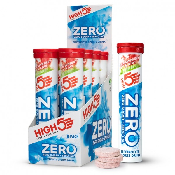 High 5 ZERO - Strawberry & Kiwi / 8 x 20 Tablets