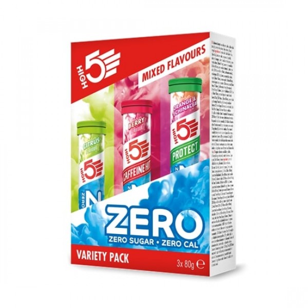 High 5 Zero Variety Pack - Berry +/Citrus/Orange & Echinacea