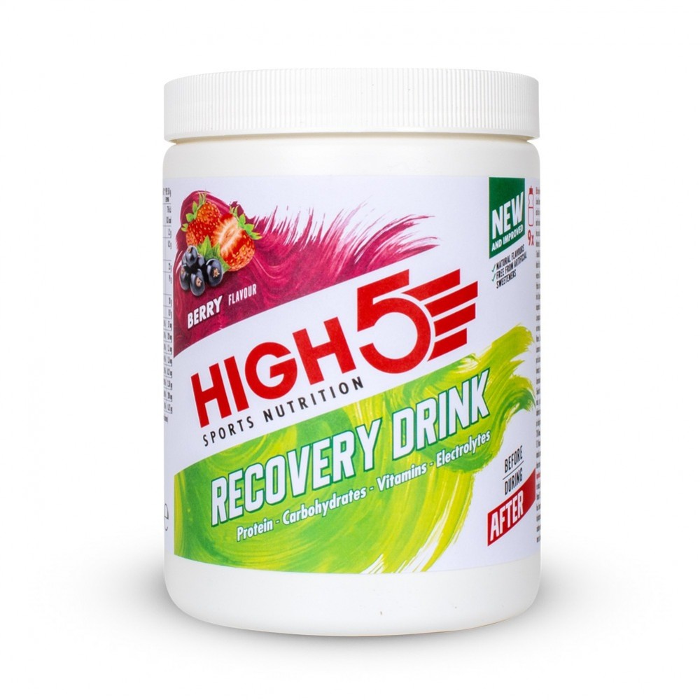High 5 Recovery Drink -Strawberry Milkshake / 450g
