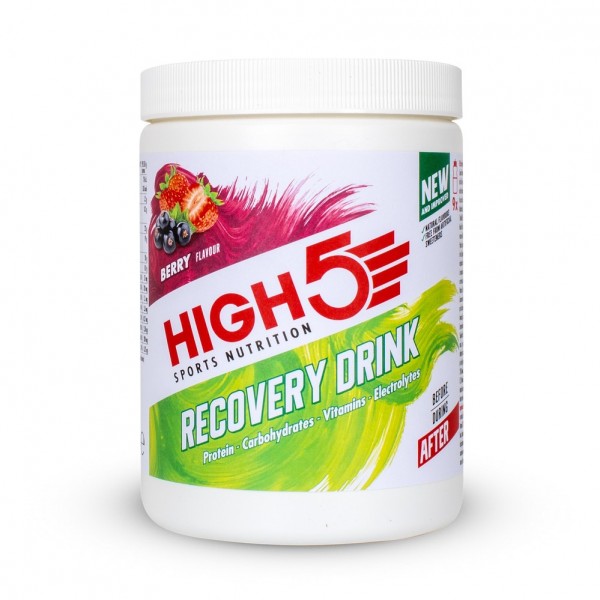 High 5 Recovery Drink -Strawberry Milkshake / 450g
