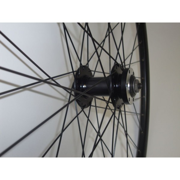 29er Alloy Beretta,Front,6 Bolt disc,Q/R axle,Black