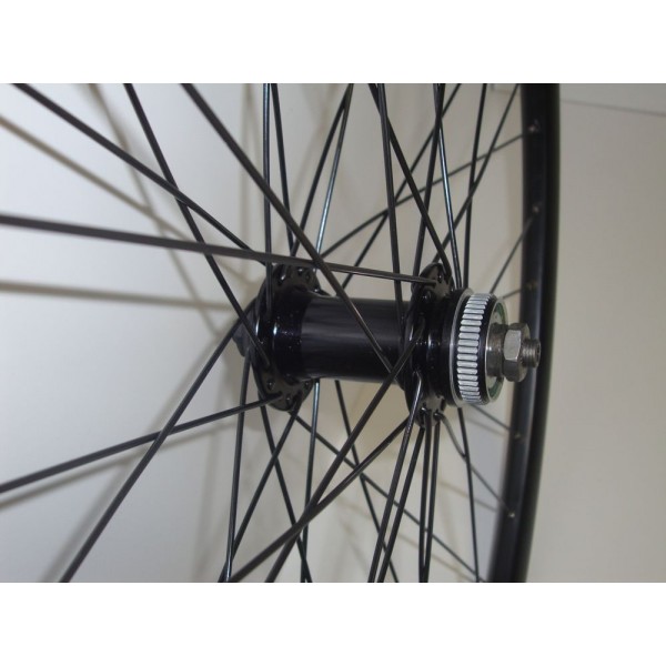 27.5 Alloy Beretta,Front,center lock Disc,Q/R axle,Black