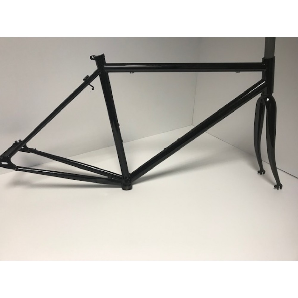 Fixie Frame and Fork Black