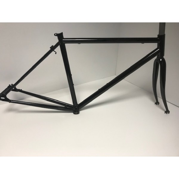 Fixie Frame and Fork Black