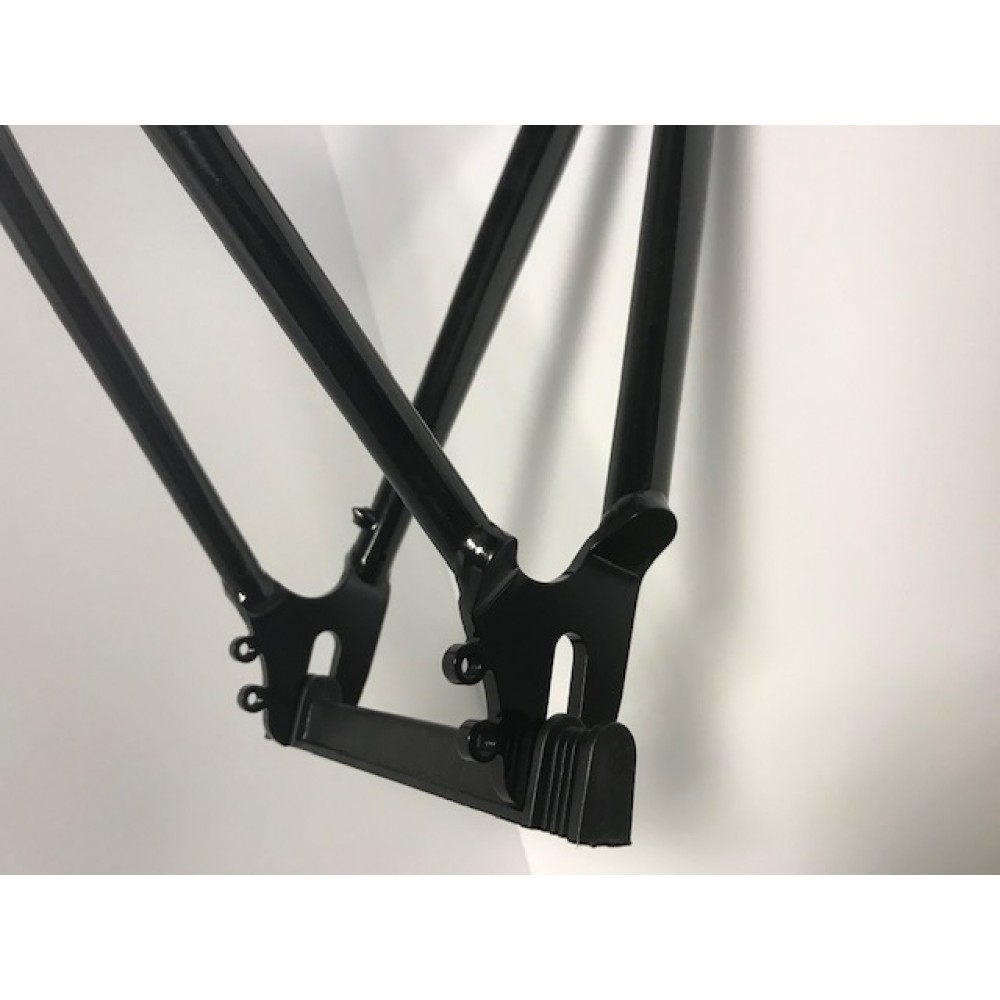 Fixie Frame and Fork Black