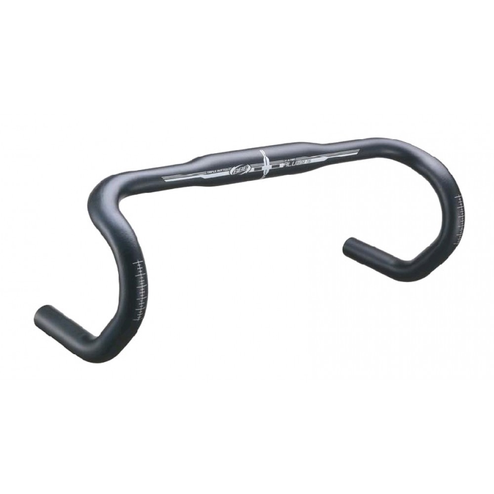 BBB BHB-24 AluWing Drop Handlebars Gloss Black 44cm