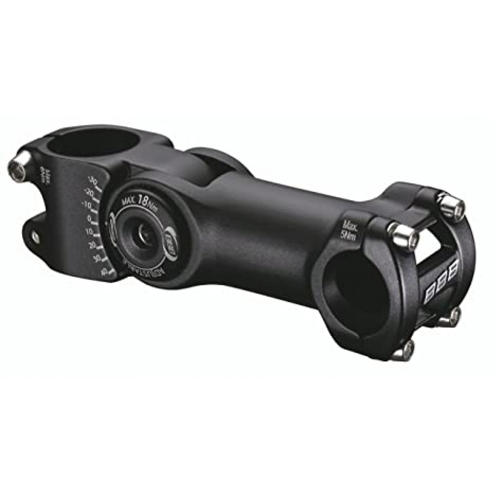 BBB BHS-28 HighSix OS 25.4mm Adj Stem Black 90mm