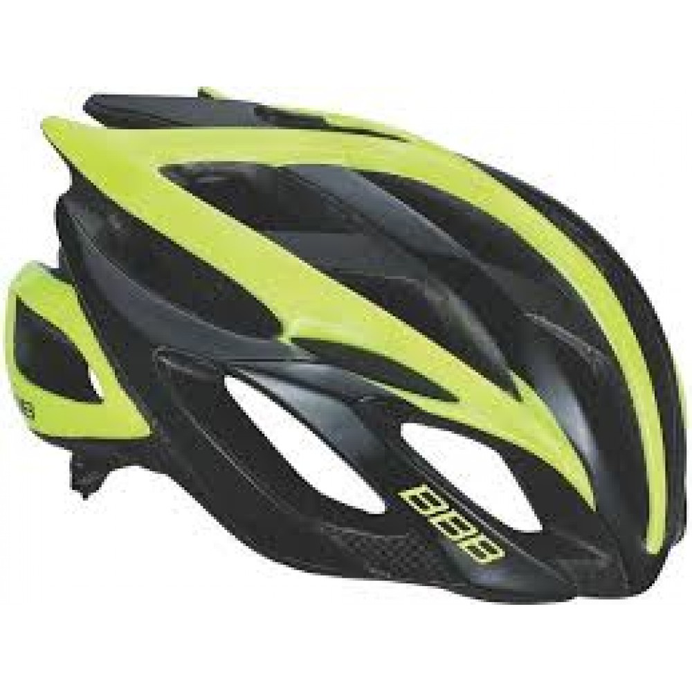 BBB BHE-01 Falcon Road Helmet Black/Neon Yellow M