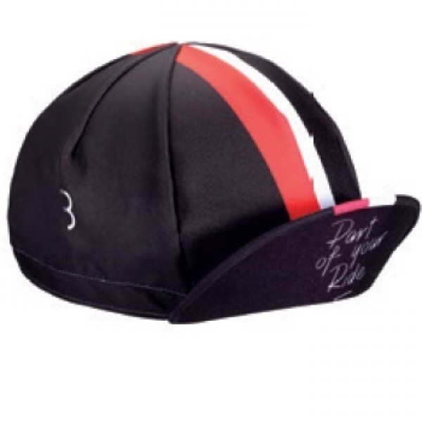 BBB BBW-253 Classico Cycling Cap Black/Red One Size