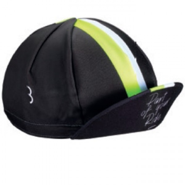 BBB BBW-253 Classico Cycling Cap Black/Neon Yellow