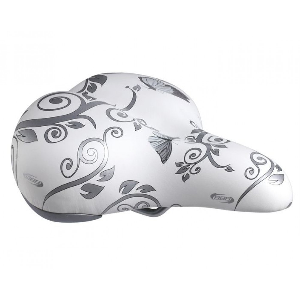 BBB BSD-50 GraphicComfort Saddle Silver