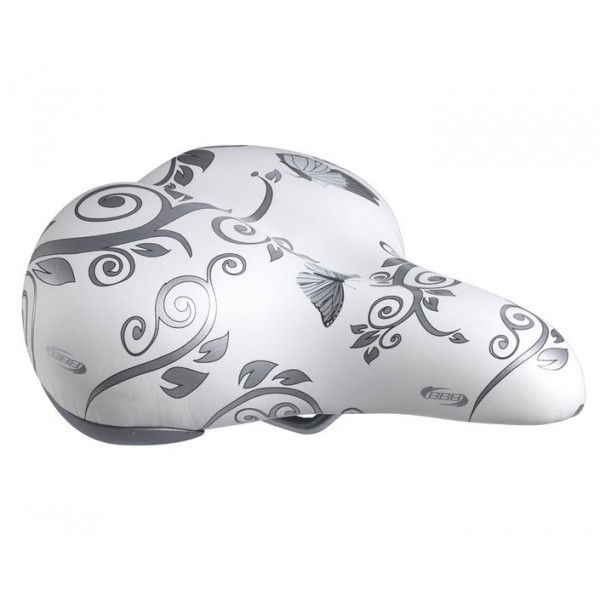 BBB BSD-50 GraphicComfort Saddle Silver