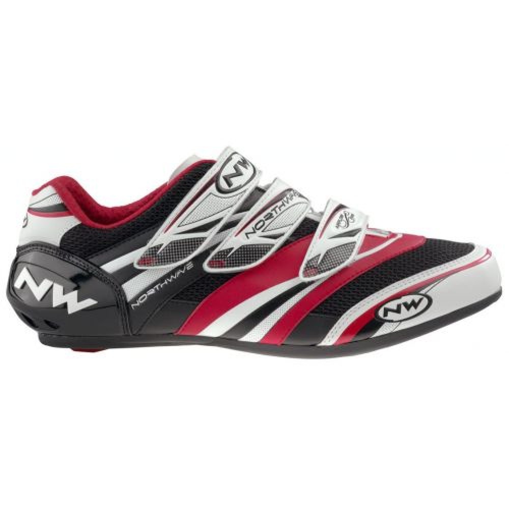 Northwave Vertigo Pro White-Black-Red 39