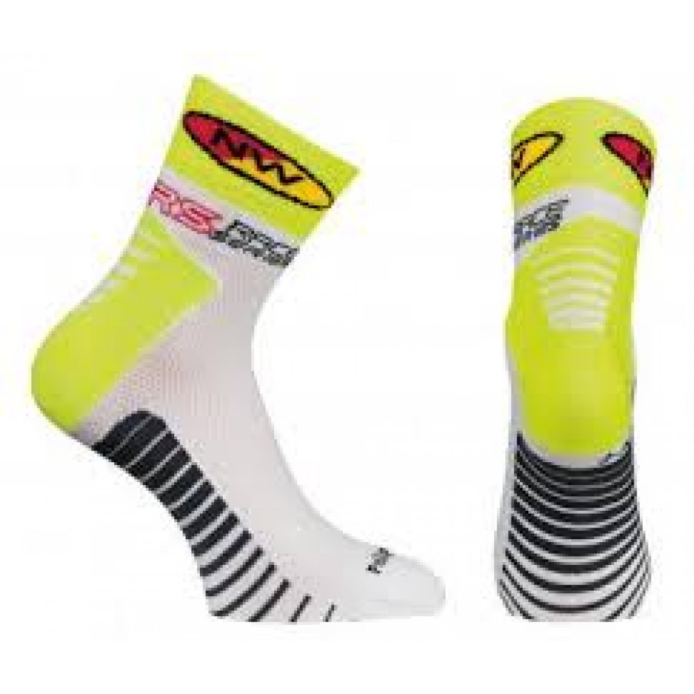 Northwave Speed Sock Wht/Yell M