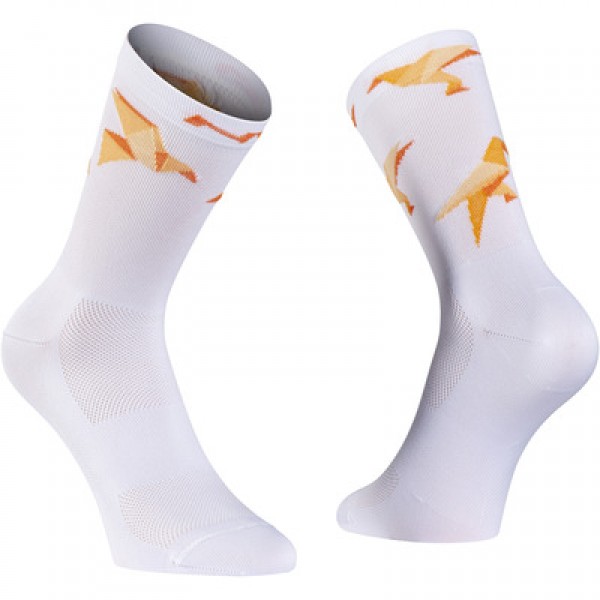 Northwave Origami Sock White-Orange M