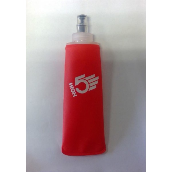 High 5 Reusable Gel Flask - Red / 250ml