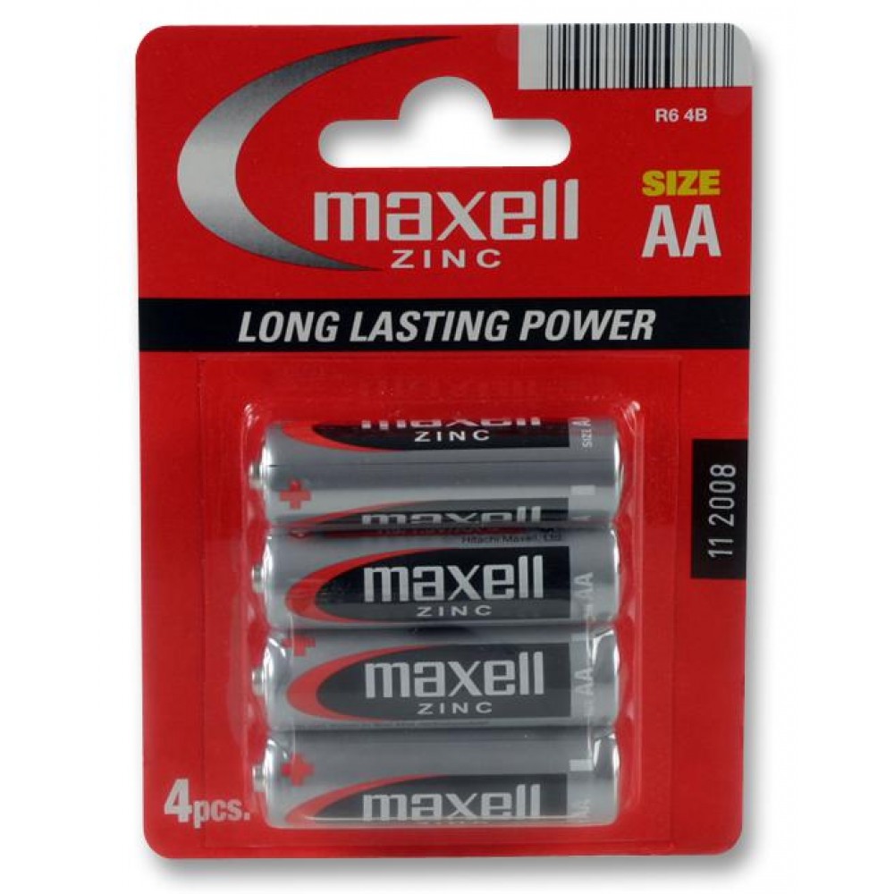 Maxell R6 Alk (pk 4)