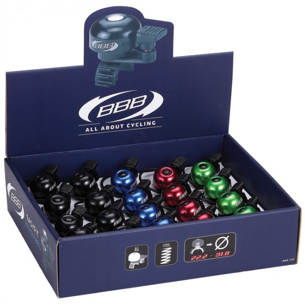 BBB BBB-14D Easyfit Deluxe Bells 20pcs Various