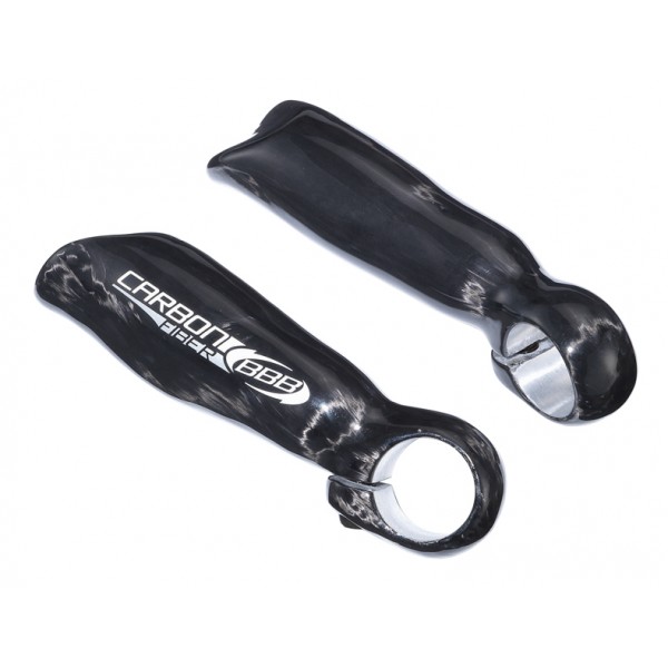 BBB BBE-14 Ergo Fiber Molder Carbon Fibre Bar Ends