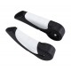 BBB BBE-21L InterSticks Bar Ends Bla/Whi