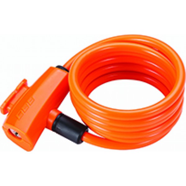 BBB BBL-61 QuickSafe Cable Lock Orange 1500 x 8mm
