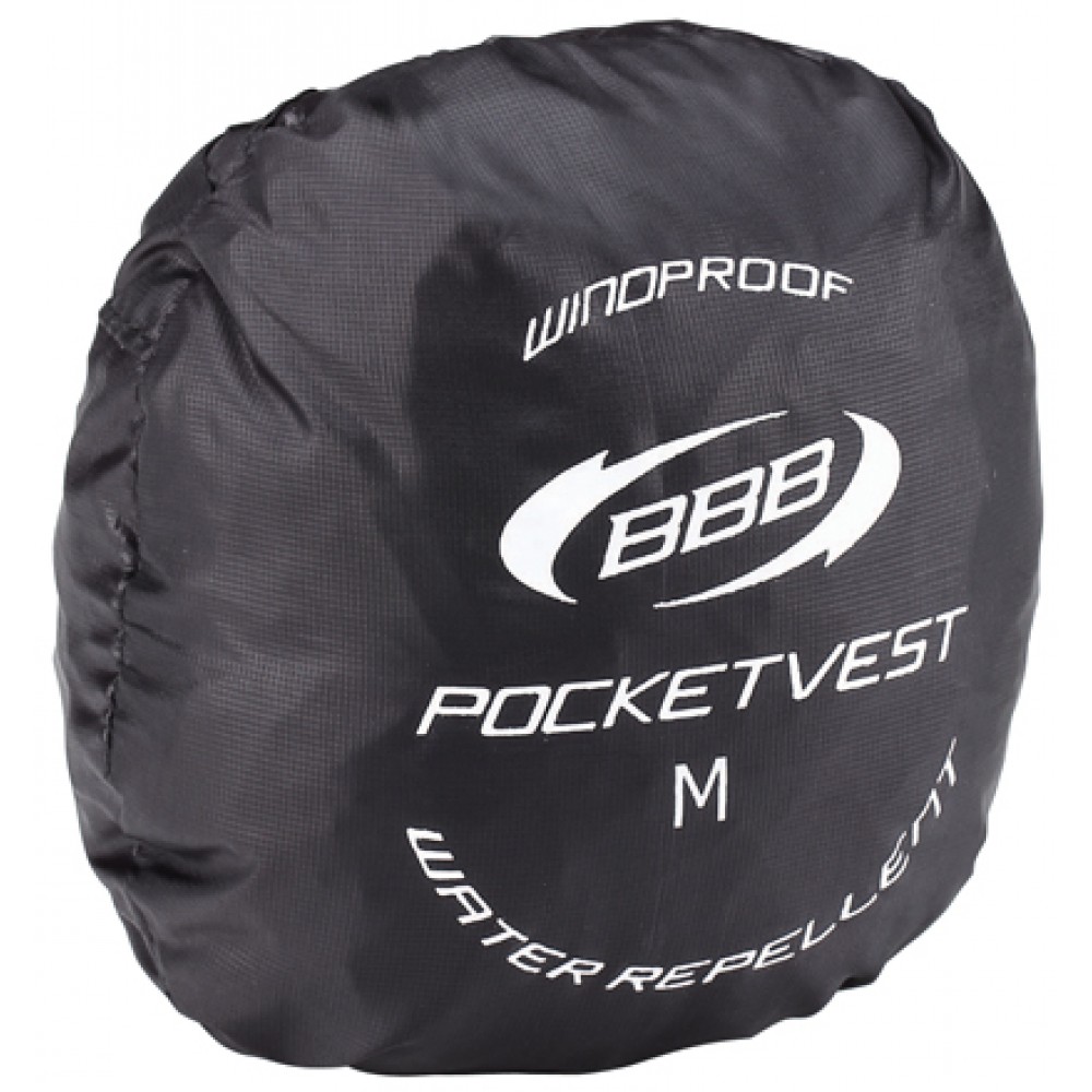 BBB BBW-151 PocketVest PackAway Gilet Black/Yellow M