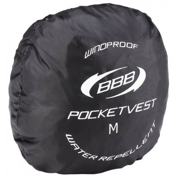BBB BBW-151 PocketVest PackAway Gilet Black/Yellow 2XL