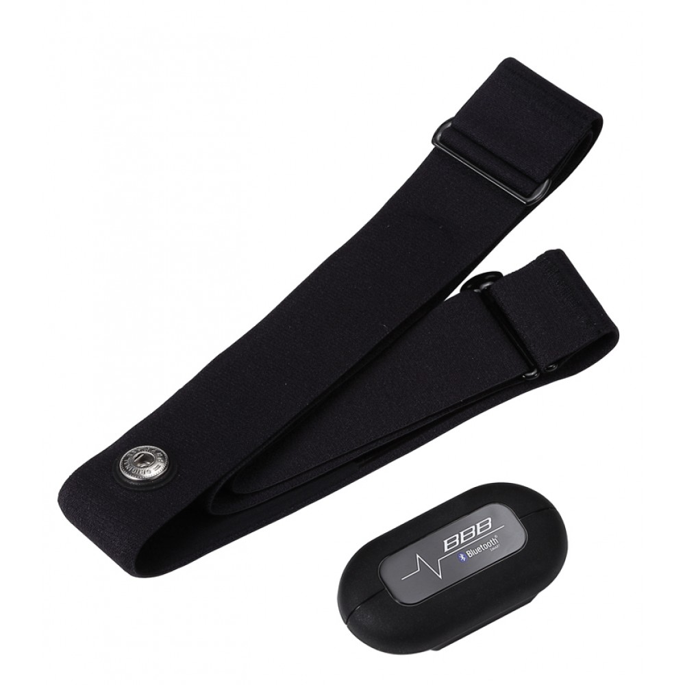 BBB BCP-62 Blue Pulse Heart Rate Strap Black