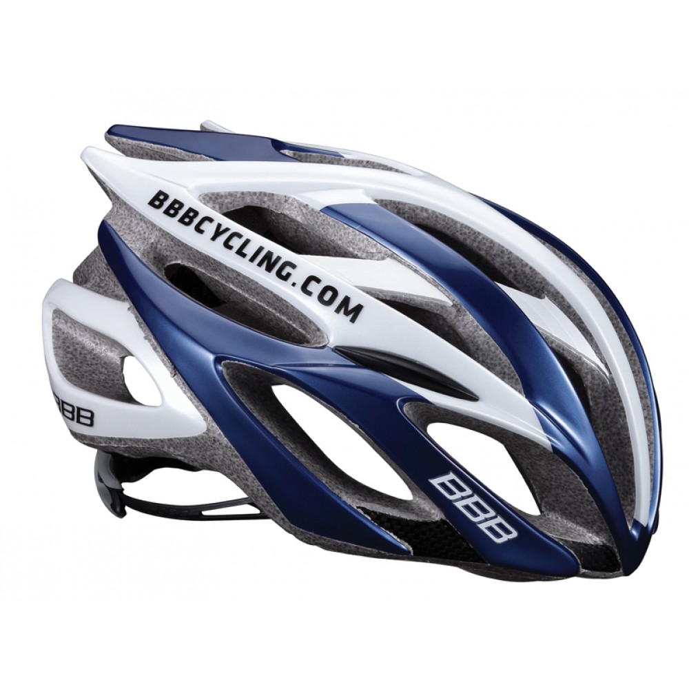 BBB BHE-01 Falcon Road Helmet Team Blue/White L