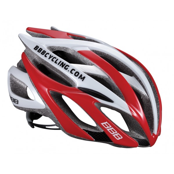 BBB BHE-01 Falcon Road Helmet Team Red/White M