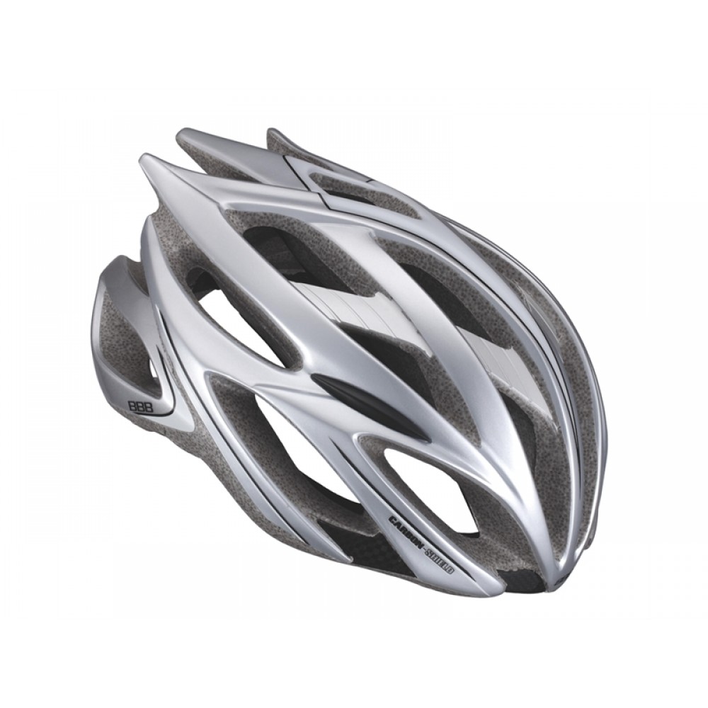 BBB BHE-01 Falcon Road Helmet Silver M