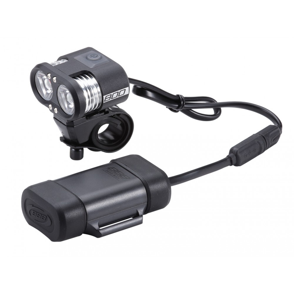 BBB BLS-67 Scope 800 Headlight Black