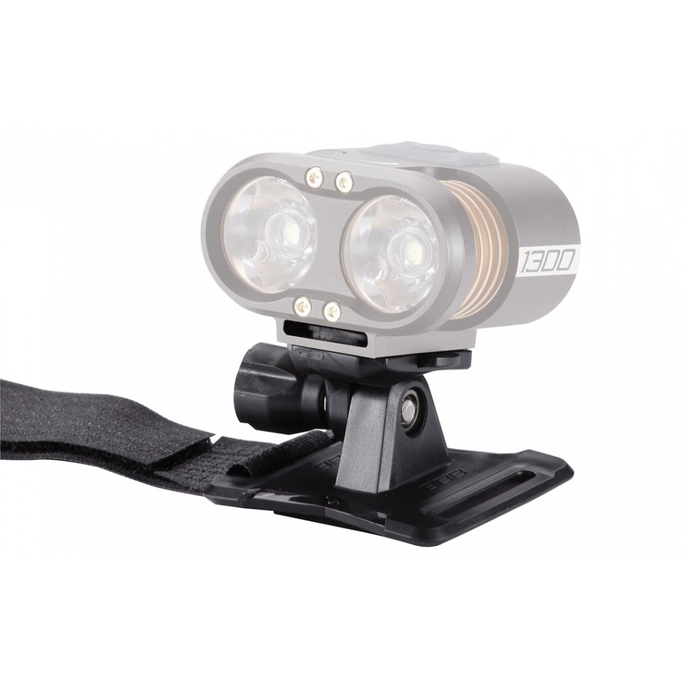 BBB BLS-70 HelmetMount Light Mount Black