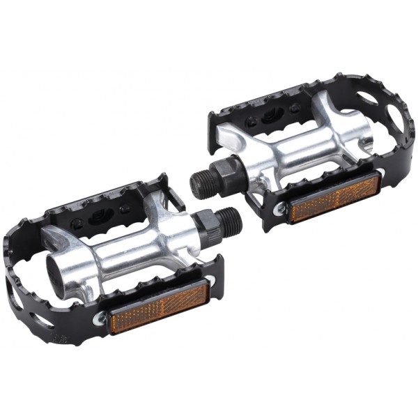 BBB BPD-16 BigFeet Flat Pedals Black/Silver