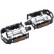 BBB BPD-16 BigFeet Flat Pedals Black/Silver