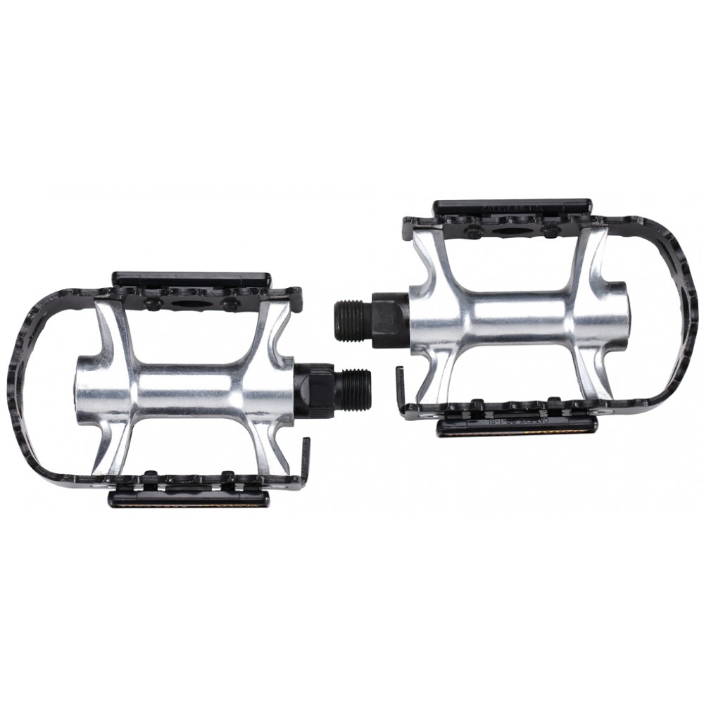 BBB BPD-16 BigFeet Flat Pedals Black/Silver