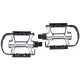 BBB BPD-16 BigFeet Flat Pedals Black/Silver