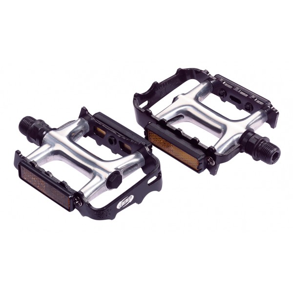 BBB BPD-17 ClassicRide Flat Pedals Black/Silver