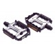 BBB BPD-17 ClassicRide Flat Pedals Black/Silver